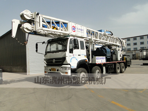 BZC600XWY8x4IV車(chē)裝水井鉆機(jī)