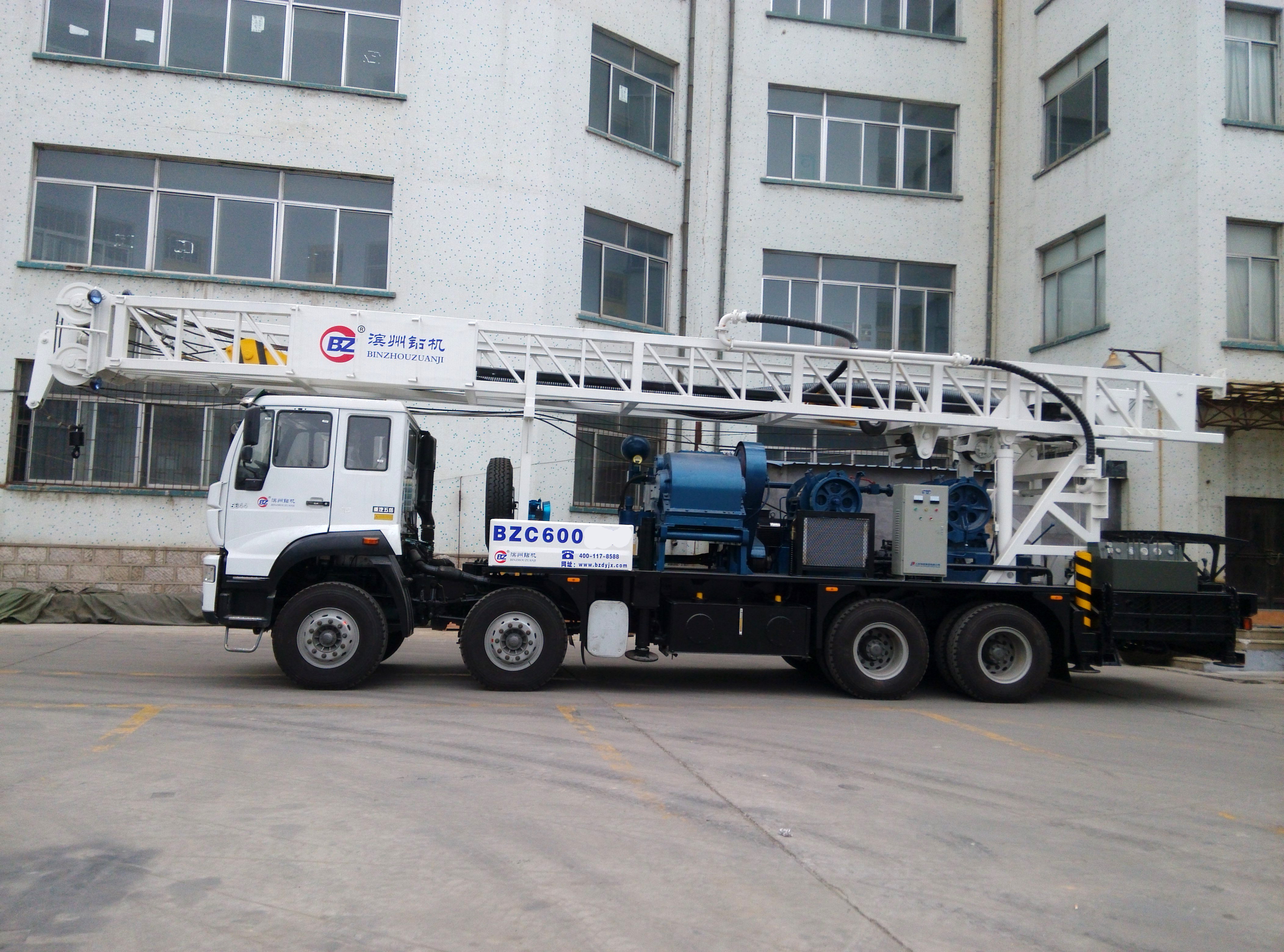 BZC600CWY8x4IV車(chē)裝水井鉆機(jī)